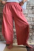 Lagen 7/8 Barrel Pant Indian Red